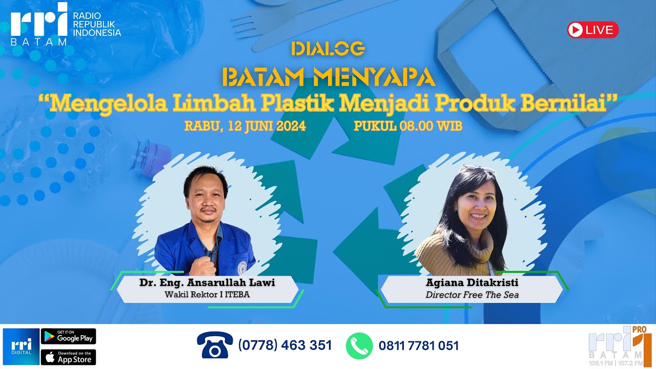 BATAM PAGI INI - DIALOG BATAM MENYAPA PRO 1 RRI BATAM