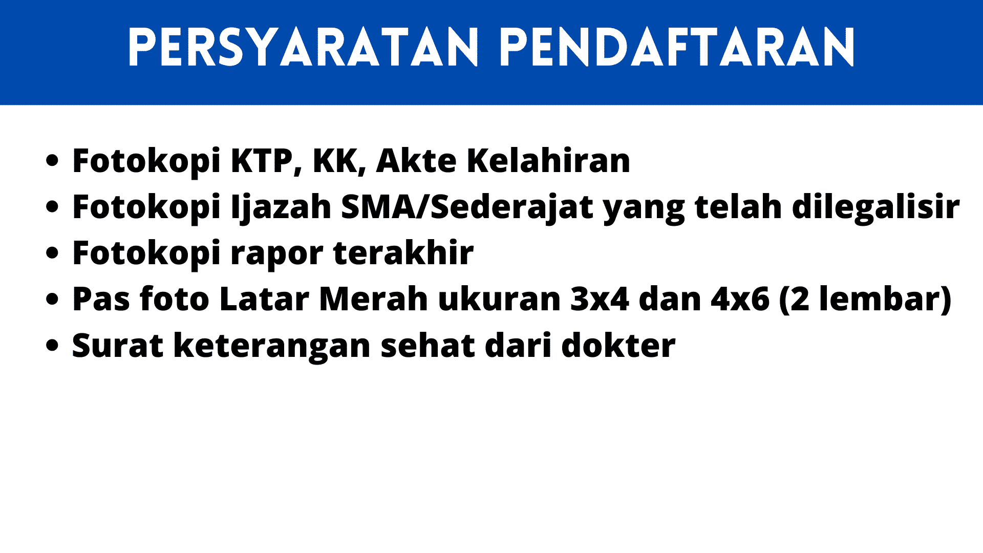 Informasi Pendaftaran - ITEBA - Institut Teknologi Batam