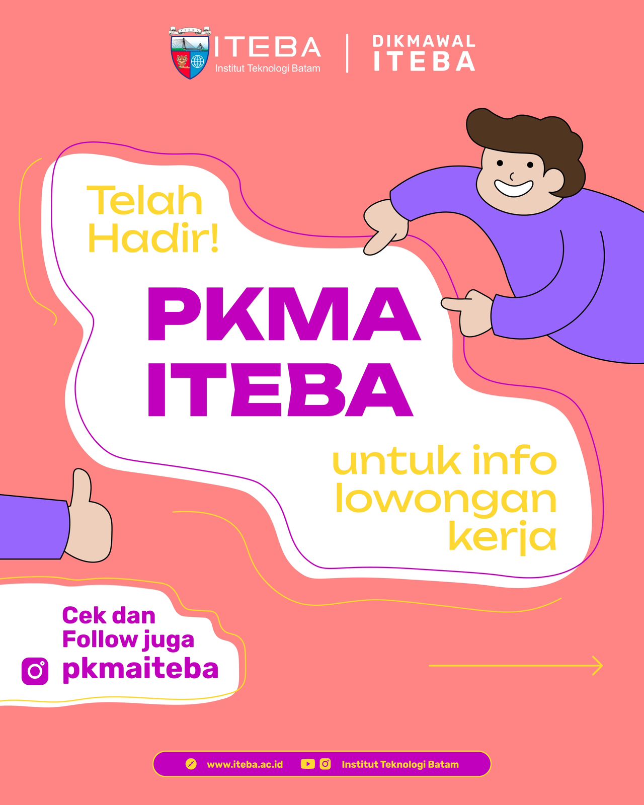 Telah Hadir! Pusat Karir Mahasiswa dan Alumni (PKMA) ITEBA