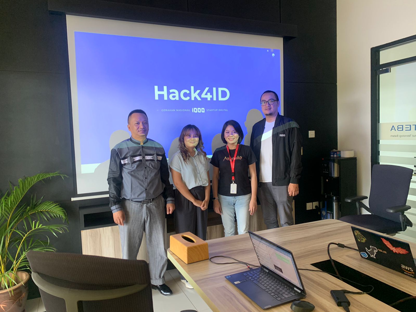 Penjajakan Kerjasama, Gerakan Nasional 1000 Startup Digital Rencanakan Gandeng ITEBA Pada Program Hack4ID