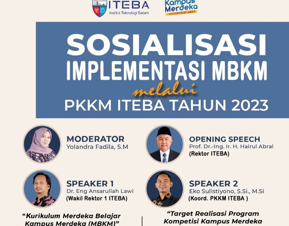 Manajemen ITEBA Menggelar Webinar Mengenai Implementasi MBKM melalui Program PKKM Tahun 2023