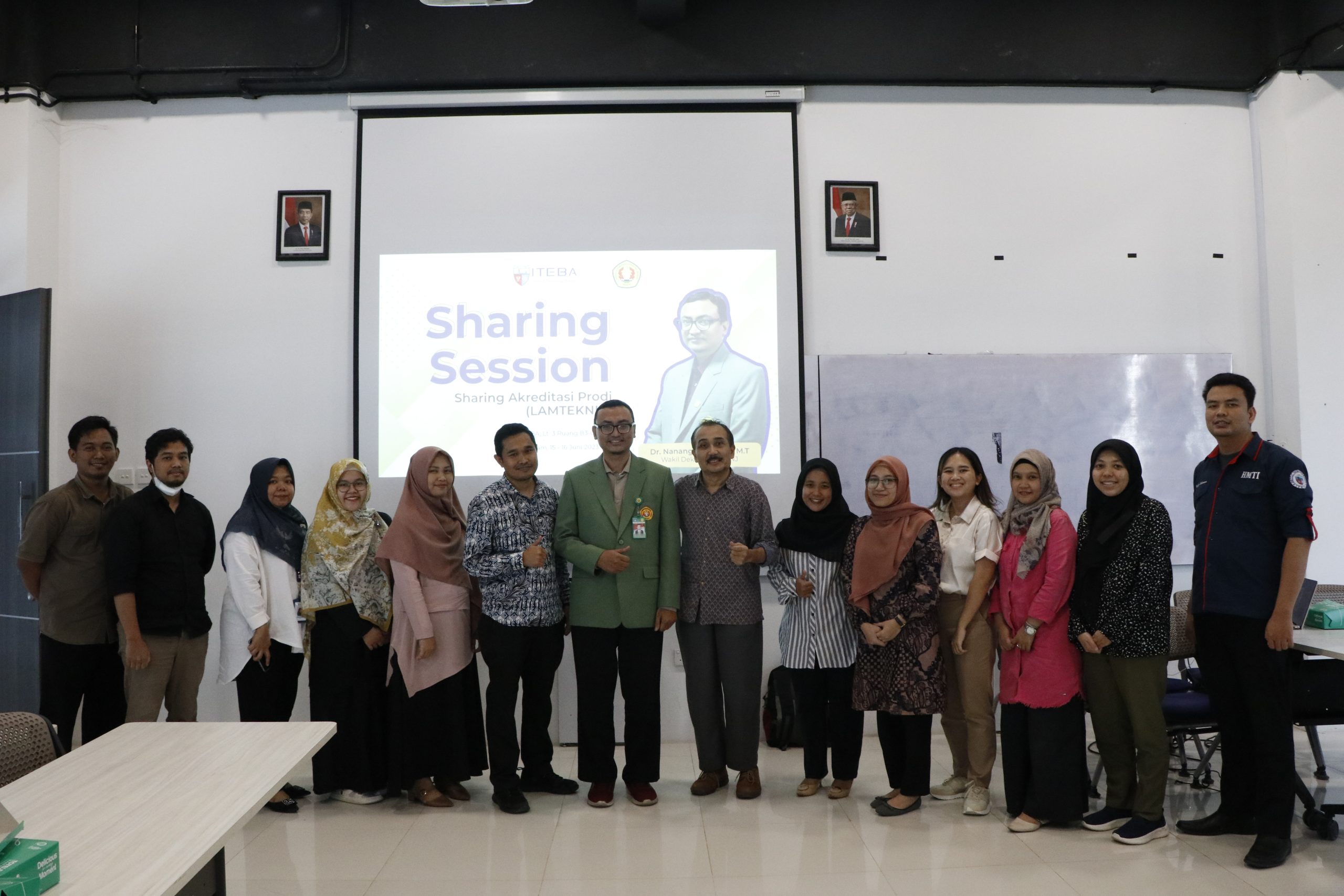 ITEBA Laksanakan Sharing Session Akreditasi LAMTEKNIK Bersama Dr. Nanang Alamsyah MT, Dari Universitas Pembangunan Negeri Veteran Jakarta