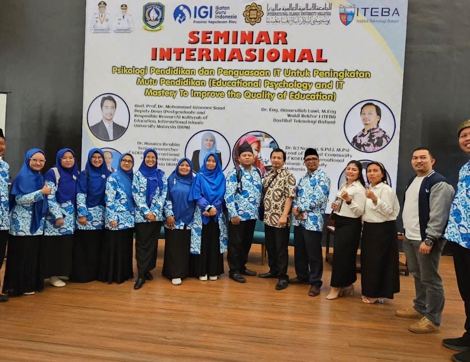 ITEBA dan IGI Kepri Memperkenalkan Seminar Internasional: Penguasaan IT dan Psikologi Pendidikan untuk Mutu Pendidikan yang Lebih Baik
