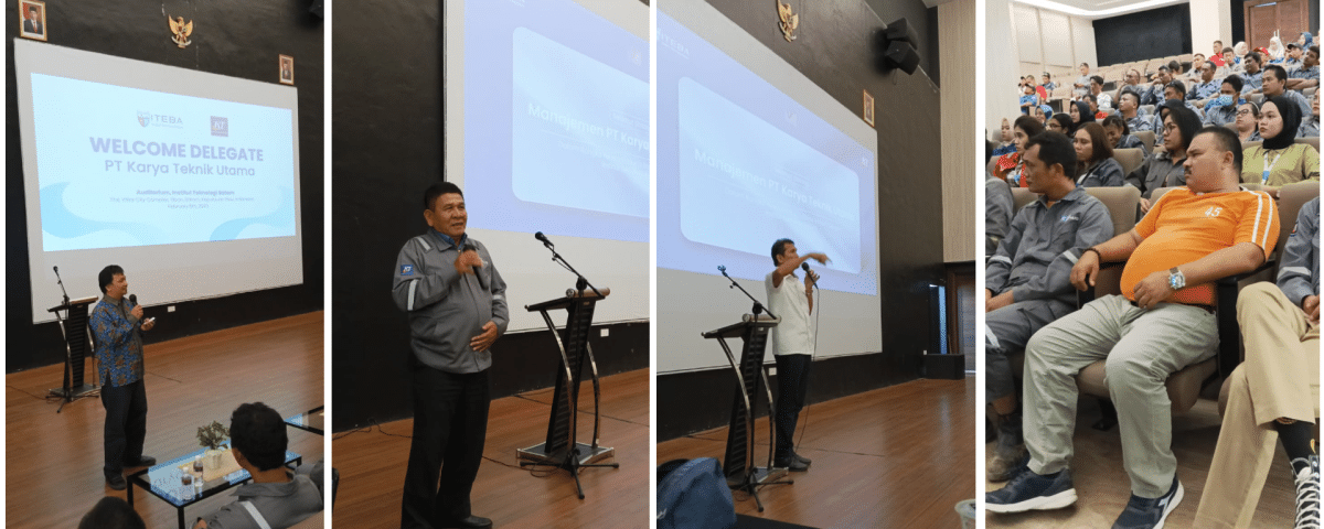 Silaturahmi Penuh Makna: ITEBA dan PT KTU Shipyard Bahas Kerja Sama di Auditorium