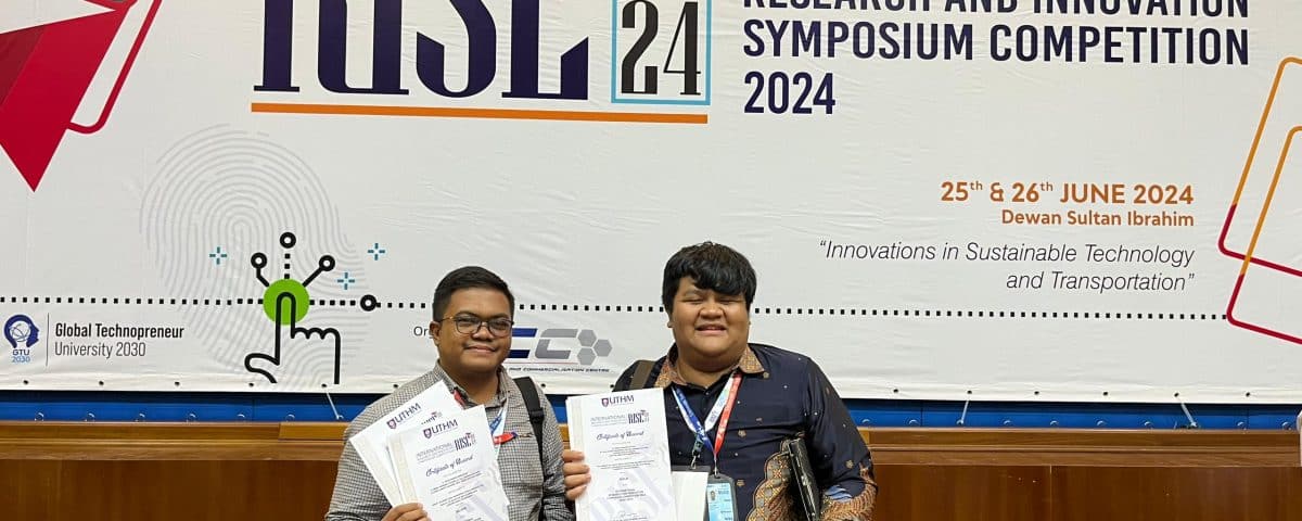 Dosen ITEBA Menangkan 2 Medali dalam Ajang International Research and Innovation  Symposium Exposition (RISE) 2024