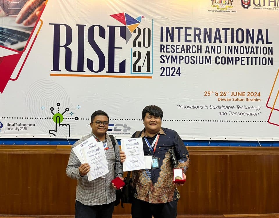 Dosen ITEBA Memenangkan 2 Medali dalam Ajang International Research and Innovation  Symposium Exposition (RISE) 2024