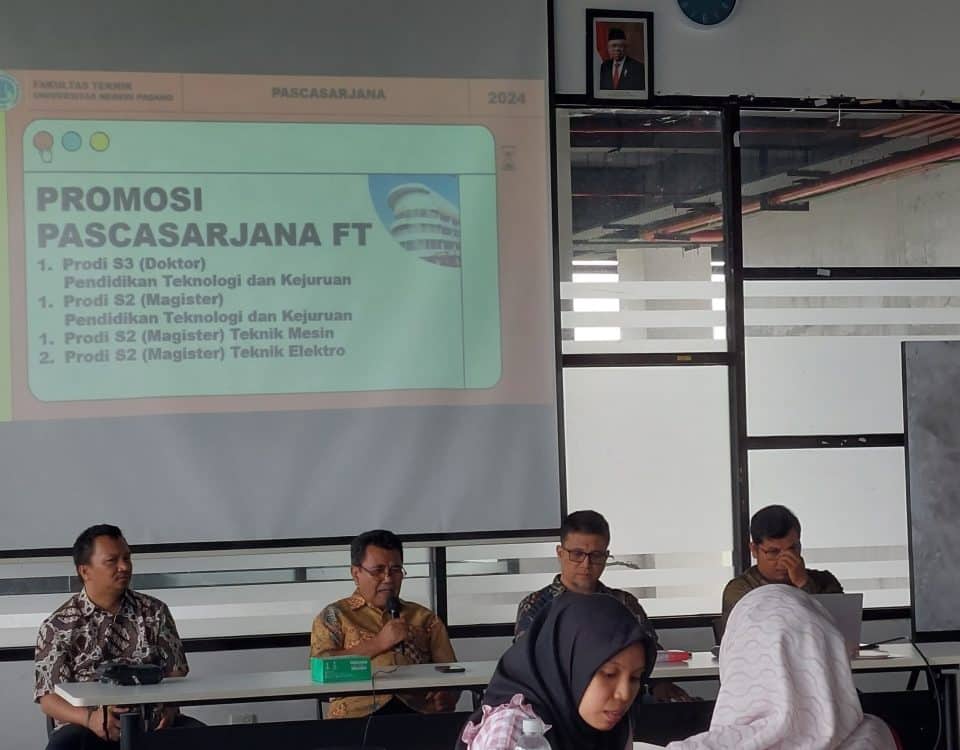 ITEBA Terima Kunjungan Sosialisasi Pascasarjana dari Universitas Negeri Padang