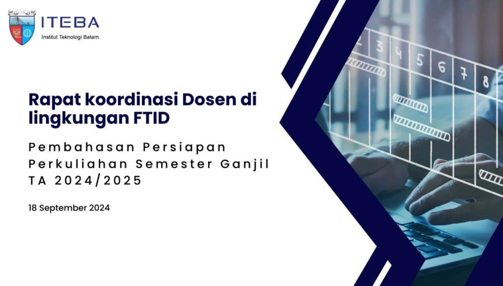 Rapat Koordinasi Fakultas Teknologi Industri: Persiapan Semester Ganjil Tahun Akademik 2024/2025