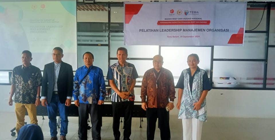 BRIN dan DPR RI Berkolaborasi dengan ITEBA dalam Pelatihan Leadership Manajemen Organisasi