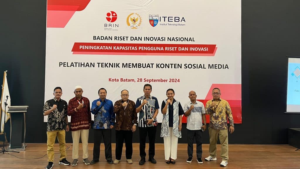 Pelatihan Konten Media Sosial di ITEBA: Sinergi BRIN dan DPR RI untuk Generasi Digital