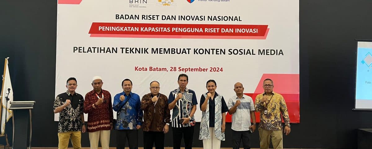 Pelatihan Konten Media Sosial di ITEBA: Sinergi BRIN dan DPR RI untuk Generasi Digital