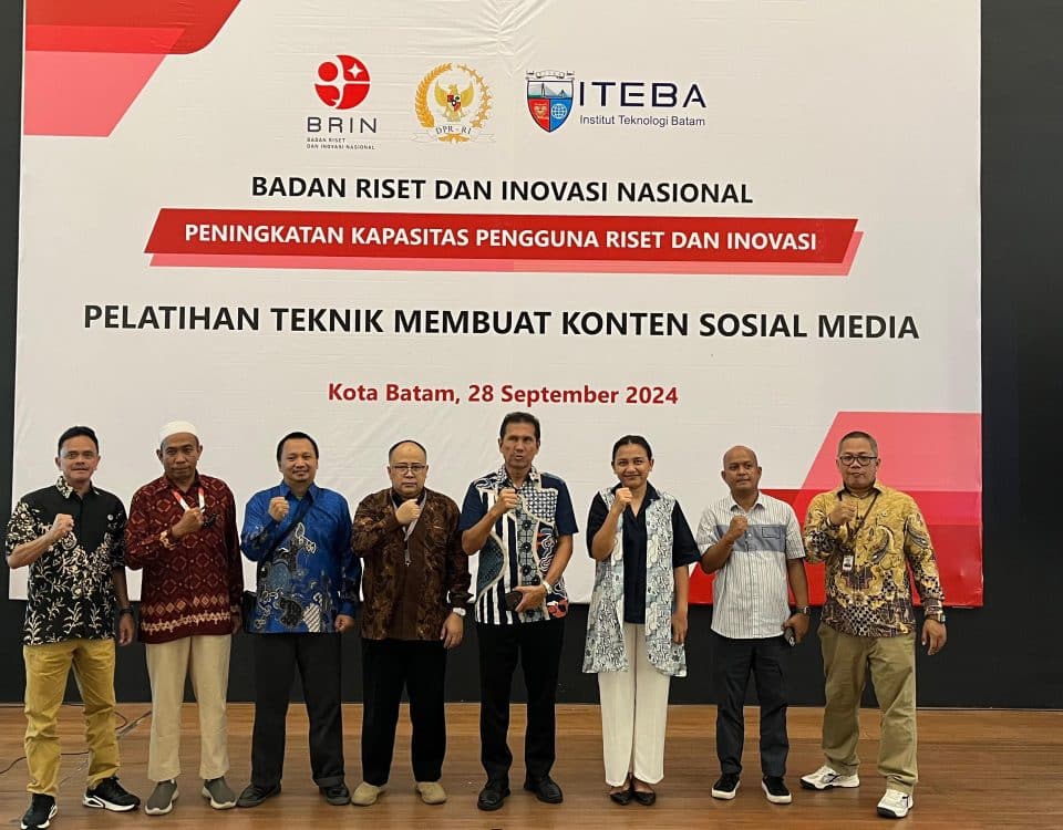 Pelatihan Konten Media Sosial di ITEBA: Sinergi BRIN dan DPR RI untuk Generasi Digital