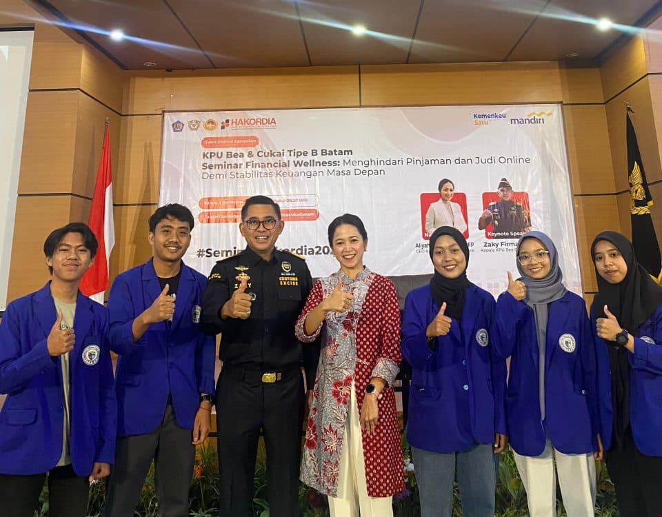 Delegasi Mahasiswa ITEBA Hadiri Seminar Finansial Hakordia 2024 oleh Bea Cukai Batam