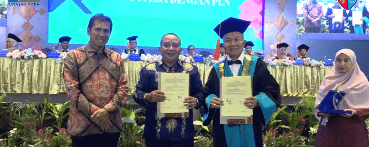 ITEBA dan PLN Batam Tandatangani MoU Kerja Sama di Acara Wisuda Ke-3