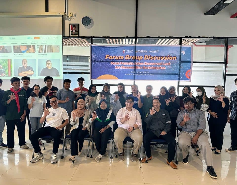 ITEBA Kolaborasi Selenggarakan FGD Peran Pemuda dalam Konservasi Laut dan Ekonomi Biru Berkelanjutan