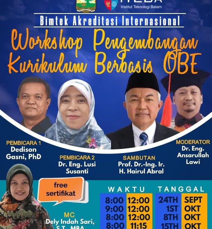 Civitas Akademika ITEBA Ikuti Workshop Pengembangan Kurikulum Berbasis OBE Bersama Pakar dari Universitas Andalas