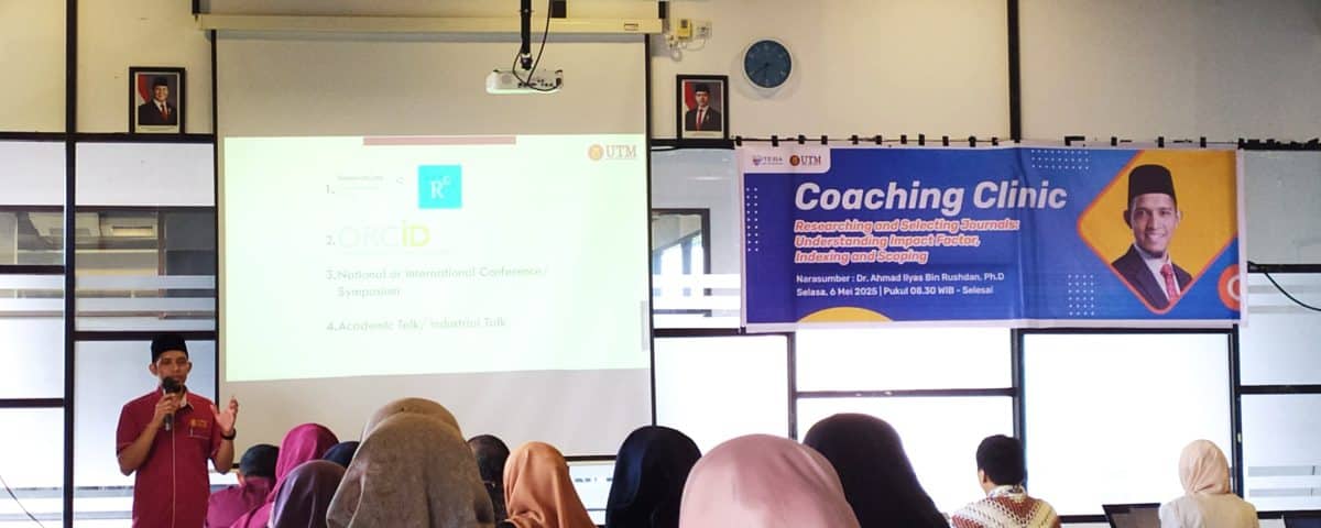 ITEBA dan UTM Kolaborasi dalam Coaching Clinic Publikasi Ilmiah: Panduan Riset dan Seleksi Jurnal Berkualitas ITEBA dan UTM Kolaborasi dalam Coaching Clinic Publikasi Ilmiah: Panduan Riset dan Seleksi Jurnal Berkualitas