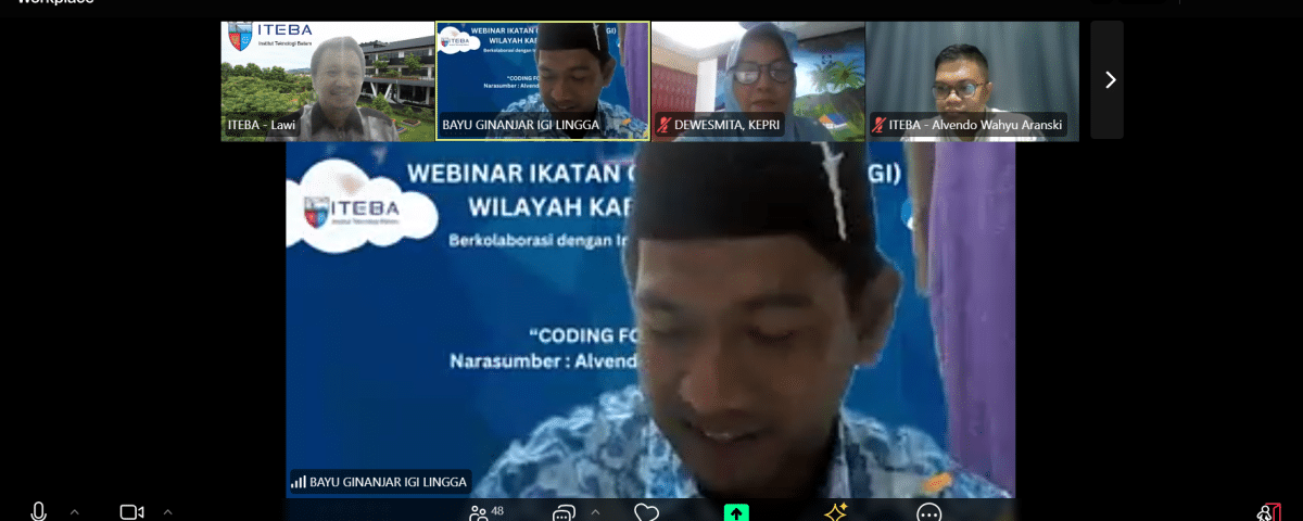 ITEBA dan IGI Kab. Lingga Gelar Pelatihan Nasional: Strategi Coding untuk Guru se-Indonesia ITEBA dan IGI Kab. Lingga Gelar Pelatihan Nasional: Strategi Coding untuk Guru se-Indonesia