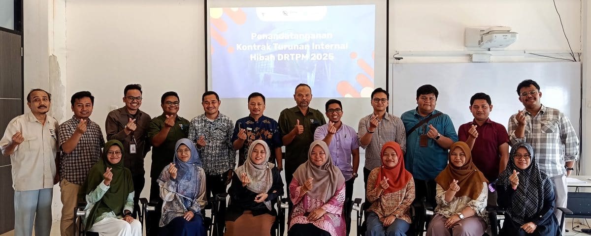 Dosen ITEBA Tandatangani Kontrak Turunan Hibah DRTPM 2025 : Wujud Nyata Komitmen Riset dan Pengabdian Dosen Dosen ITEBA Tandatangani Kontrak Turunan Hibah DRTPM 2025 : Wujud Nyata Komitmen Riset dan Pengabdian Dosen