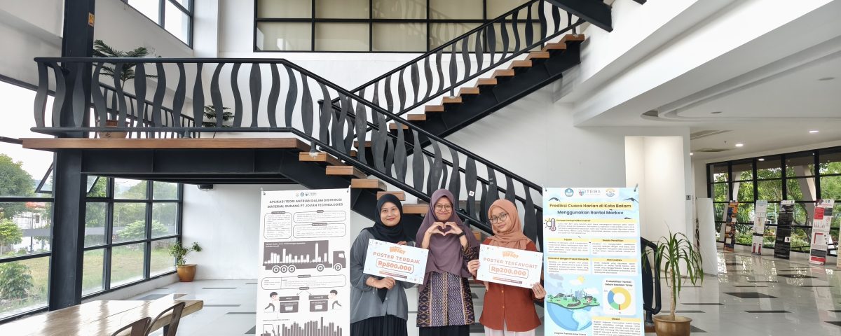 Sesi Poster IMPACT Proses Stokastik Sukses Digelar, Buktikan Efektivitas Metode Pembelajaran Inovatif di ITEBA Sesi Poster IMPACT Proses Stokastik Sukses Digelar, Buktikan Efektivitas Metode Pembelajaran Inovatif di ITEBA