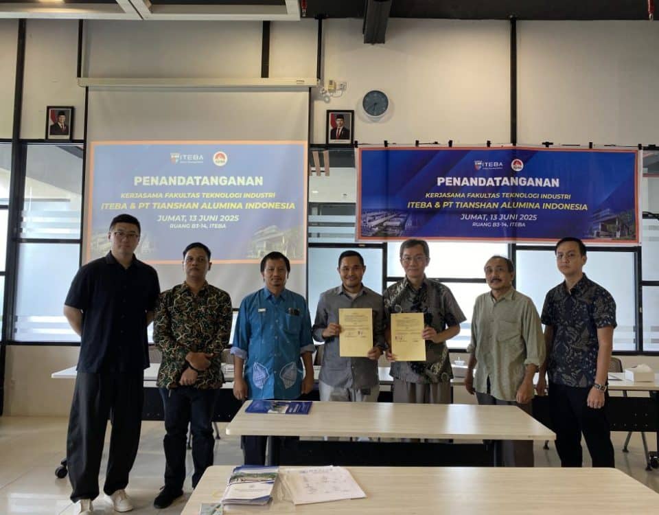 Fakultas Teknologi Industri ITEBA Tandatangani MoA Dengan PT Tianshan Alumina Indonesia, siapkan Alumni Hadapi Industri Global