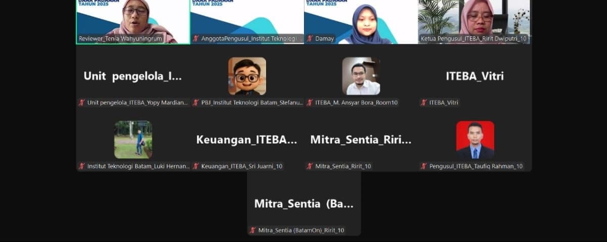 Tim ITEBA Lolos Program Kedaireka 2025 : Digitalisasi Manajemen Masjid untuk Penguatan Dakwah di Batam Tim ITEBA Lolos Program Kedaireka 2025 : Digitalisasi Manajemen Masjid untuk Penguatan Dakwah di Batam