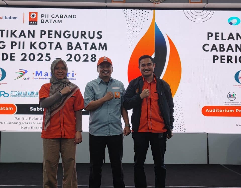 Dua Dosen ITEBA Resmi Dilantik Sebagai Pengurus Cabang PII Kota Batam Periode 2025–2028