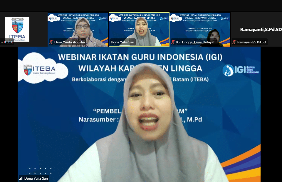 ITEBA dan IGI Lingga Gelar Pelatihan Nasional Pembelajaran Mendalam bagi Guru se-Indonesia