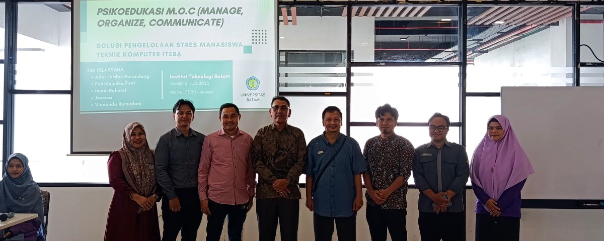Seminar Psikoedukasi M.O.C : Solusi Pengelolaan Stres bagi Mahasiswa Teknik Komputer ITEBA Seminar Psikoedukasi M.O.C : Solusi Pengelolaan Stres bagi Mahasiswa Teknik Komputer ITEBA