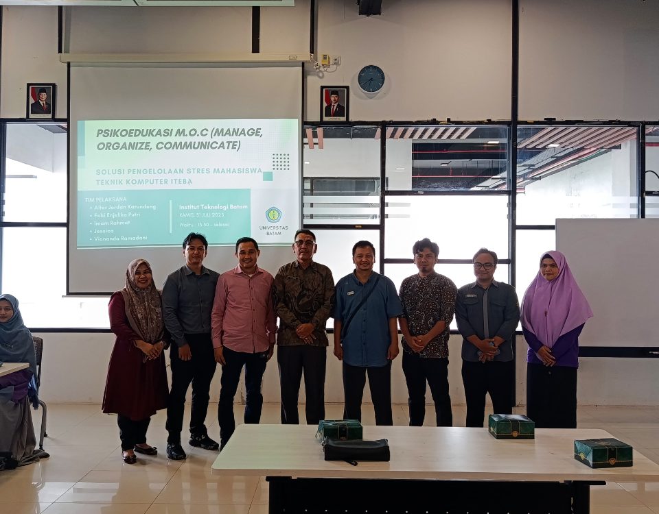 Seminar Psikoedukasi M.O.C : Solusi Pengelolaan Stres bagi Mahasiswa Teknik Komputer ITEBA