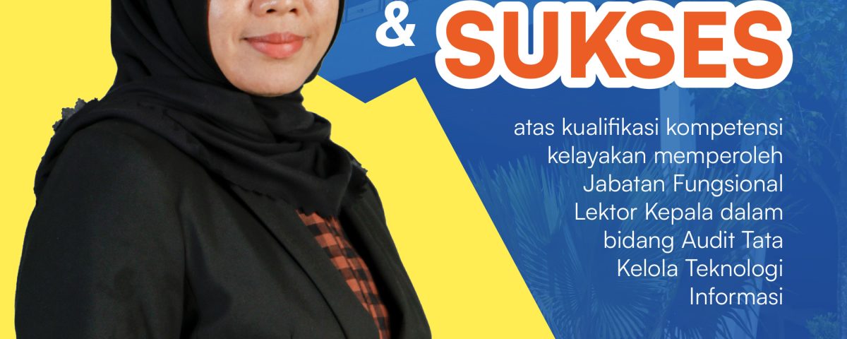 Penyerahan SK Lektor Kepala untuk Dosen Program Studi Sistem Informasi ITEBA