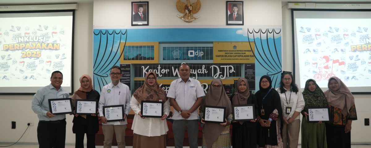 ITEBA Hadir Dalam Inklusi Perpajakan dan EduTax Award 2025 Oleh DJP Kanwil Kepri