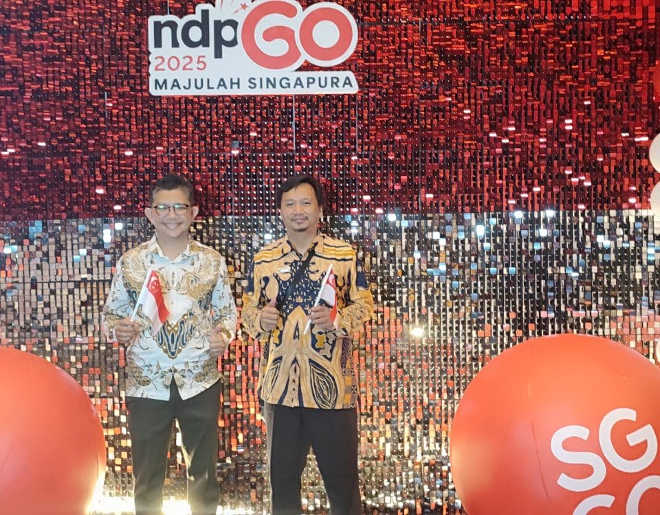 Dosen ITEBA Hadiri Resepsi Hari Nasional Singapura ke-60, Bahas Peluang Kolaborasi Internasional