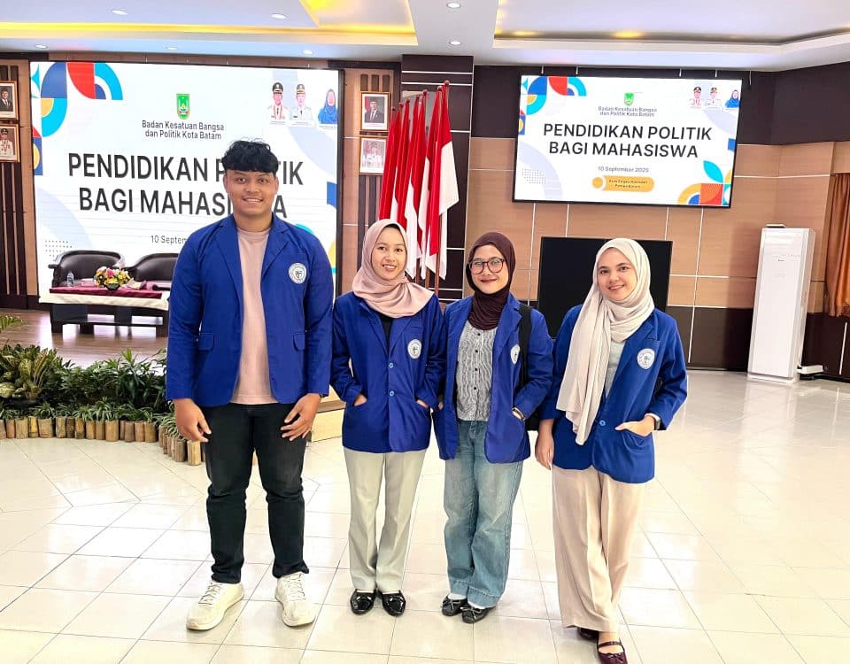 Mahasiswa ITEBA Hadiri Sosialisasi Pendidikan Politik di Kantor Wali Kota Batam