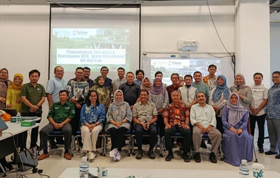 ITEBA Gandeng Telkom University dalam Pendampingan Tata Kelola, Penyusunan SOTK, dan KPI Institusi ITEBA Gandeng Telkom University dalam Pendampingan Tata Kelola, Penyusunan SOTK, dan KPI Institusi