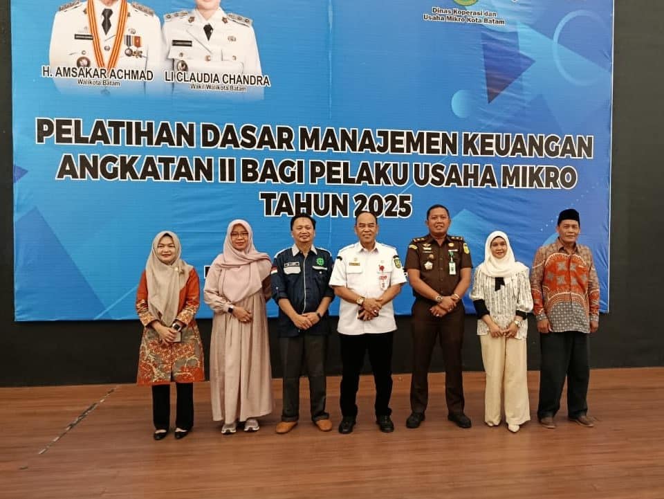 Kolaborasi Dinas Koperasi Kota Batam, ITEBA, dan Kejari Batam dalam Pelatihan Dasar Manajemen Keuangan UMKM