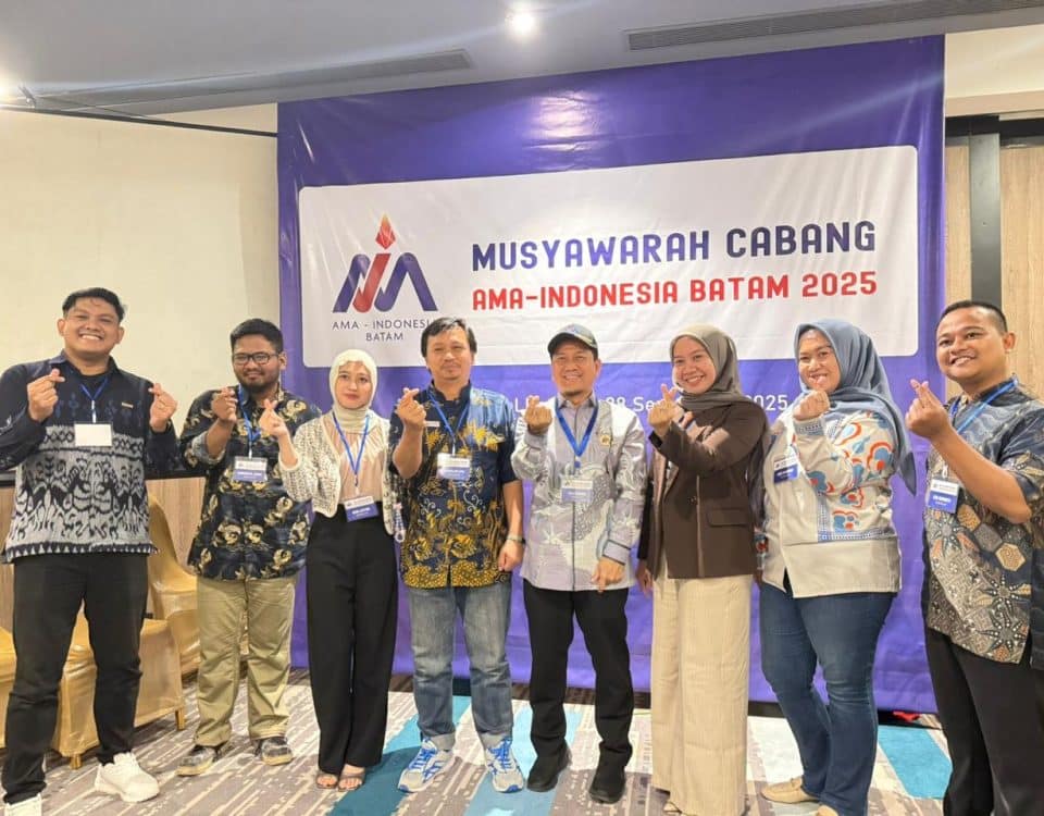Dosen SEBM ITEBA Hadiri Muscab AMA-Indonesia Batam 2025, Dukung Regenerasi Pemimpin dan Transformasi Manajemen