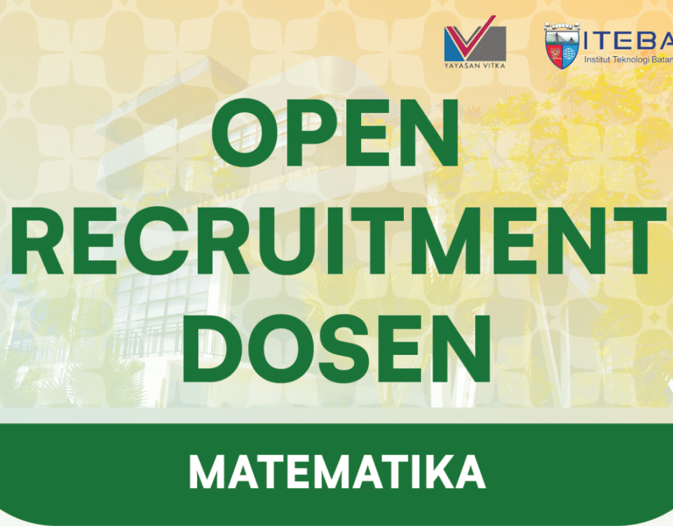 Lowongan Kerja Dosen Matematika ITEBA