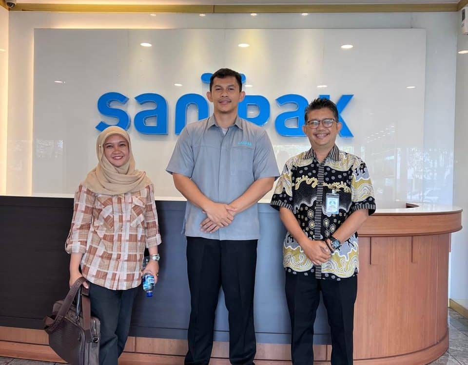 Menyulam Kolaborasi Dunia Industri dan Kampus, ITEBA Kunjungi PT Sanipak Indonesia.