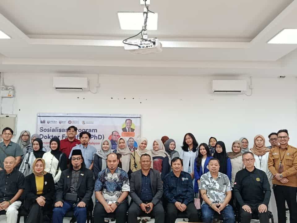 Dorong Pengembangan SDM, ITEBA Gelar Sosialisasi Program PhD Bersama Universitas Geomatika Malaysia Dorong Pengembangan SDM, ITEBA Gelar Sosialisasi Program PhD Bersama Universitas Geomatika Malaysia