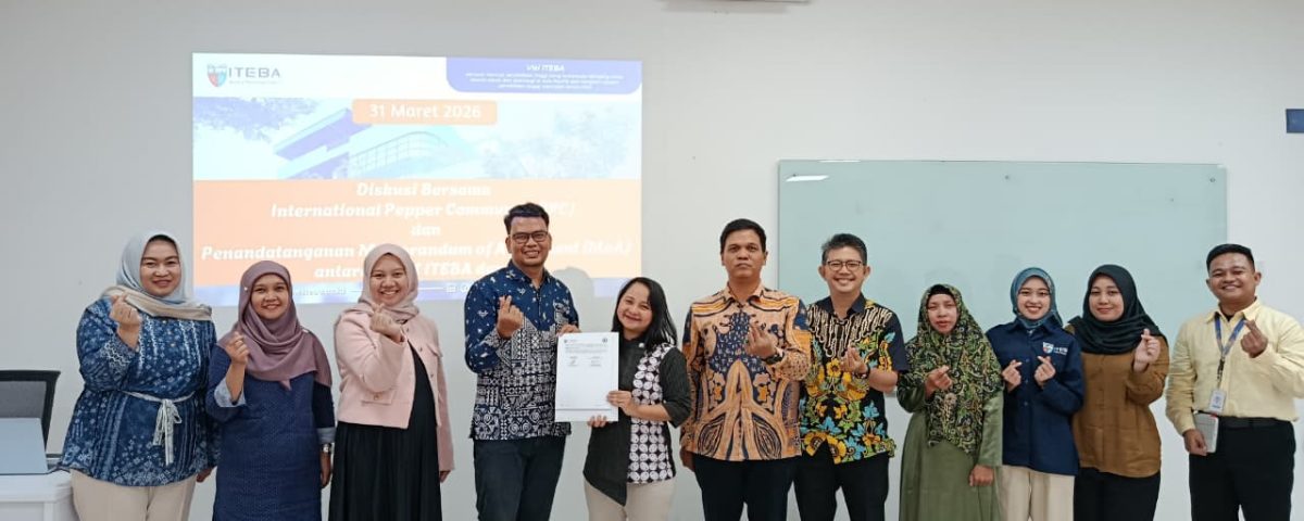 Langkah Strategis SEBM ITEBA: Sinergi dengan International Pepper Community untuk Ekonomi Berkelanjutan