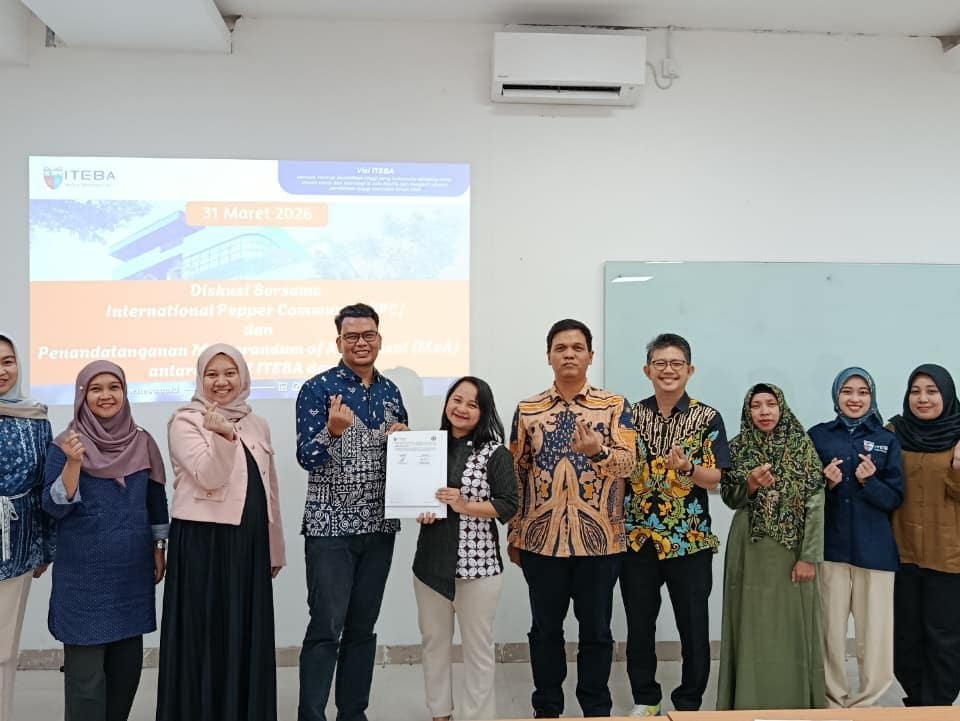 Langkah Strategis SEBM ITEBA: Sinergi dengan International Pepper Community untuk Ekonomi Berkelanjutan