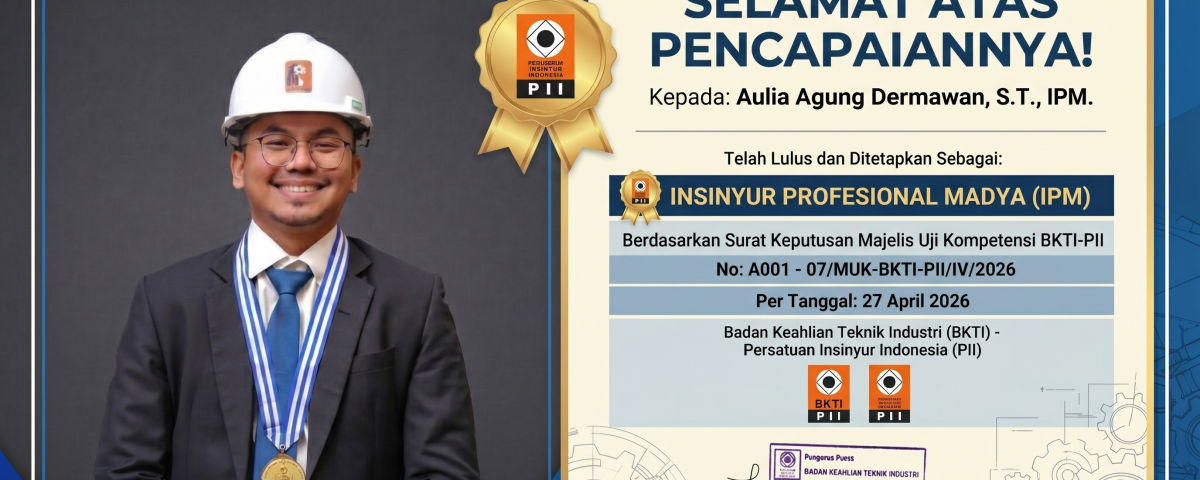 Perkuat Kualitas Akademik, Kaprodi Manajemen Rekayasa ITEBA Resmi Sandang Gelar IPM