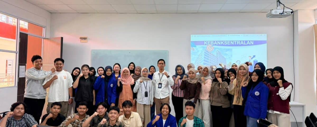 Mahasiswa SEBM ITEBA Mengikuti Kuliah Umum Bersama Dosen Praktisi dari Bank Indonesia