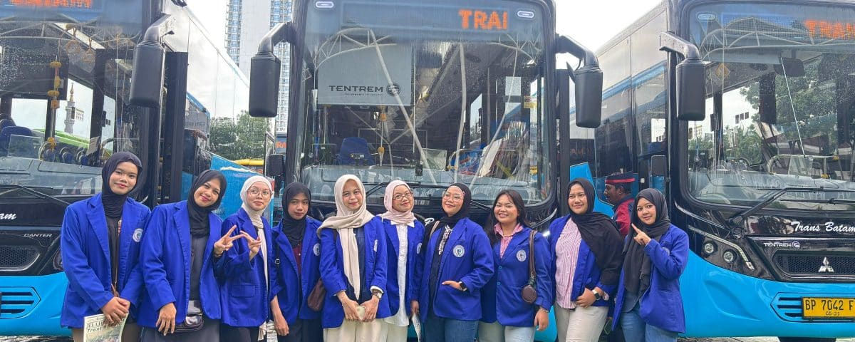 Penuhi Undangan Dishub, 10 Delegasi Mahasiswa ITEBA Saksi Launching Armada Baru Trans Batam