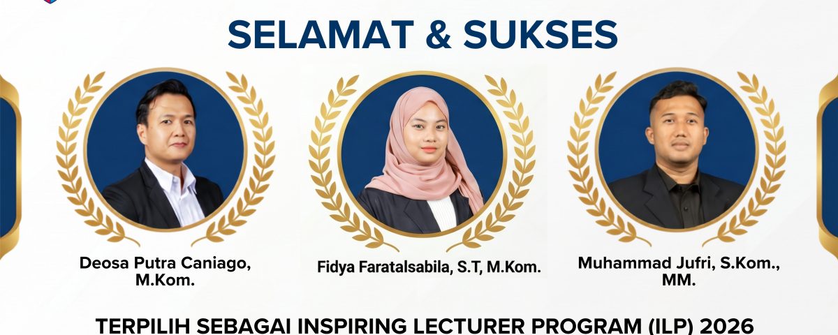 Tiga Dosen Terbaik ITEBA Sukses Lolos Seleksi Nasional Inspiring Lecturer Program (ILP) 2026 Tiga Dosen Terbaik ITEBA Sukses Lolos Seleksi Nasional Inspiring Lecturer Program (ILP) 2026