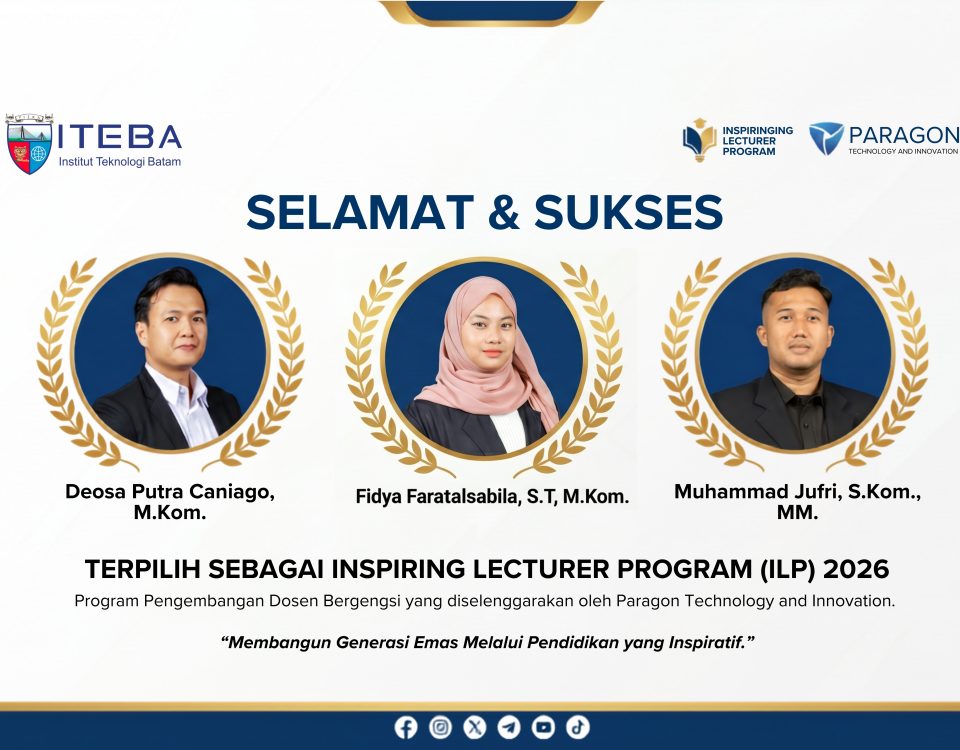 Tiga Dosen Terbaik ITEBA Sukses Lolos Seleksi Nasional Inspiring Lecturer Program (ILP) 2026