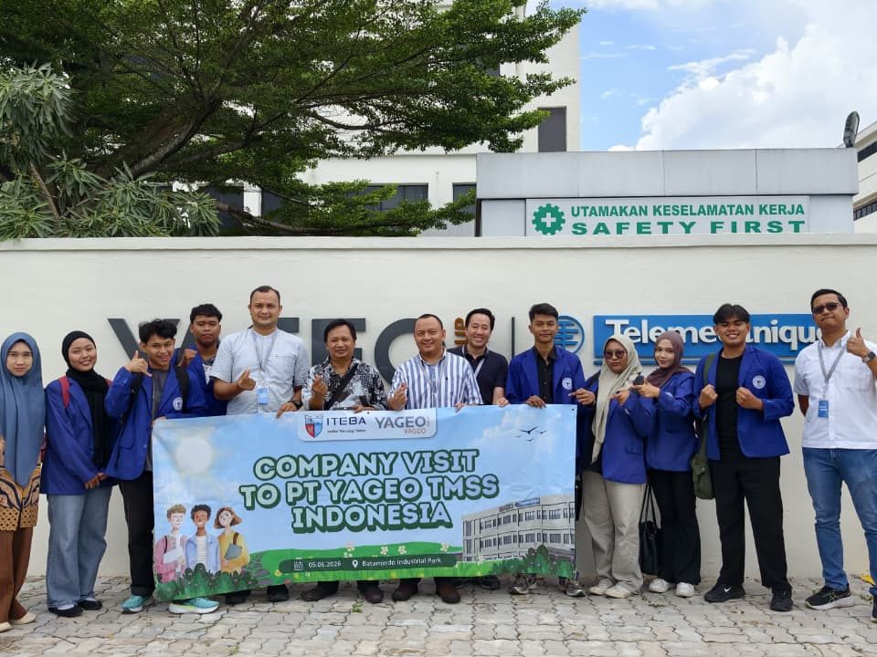 Mengenal Dunia Manufaktur Secara Langsung, Lewat Kunjungan Mahasiswa ITEBA ke PT Yageo TMSS Indonesia. Mengenal Dunia Manufaktur Secara Langsung, Lewat Kunjungan Mahasiswa ITEBA ke PT Yageo TMSS Indonesia.