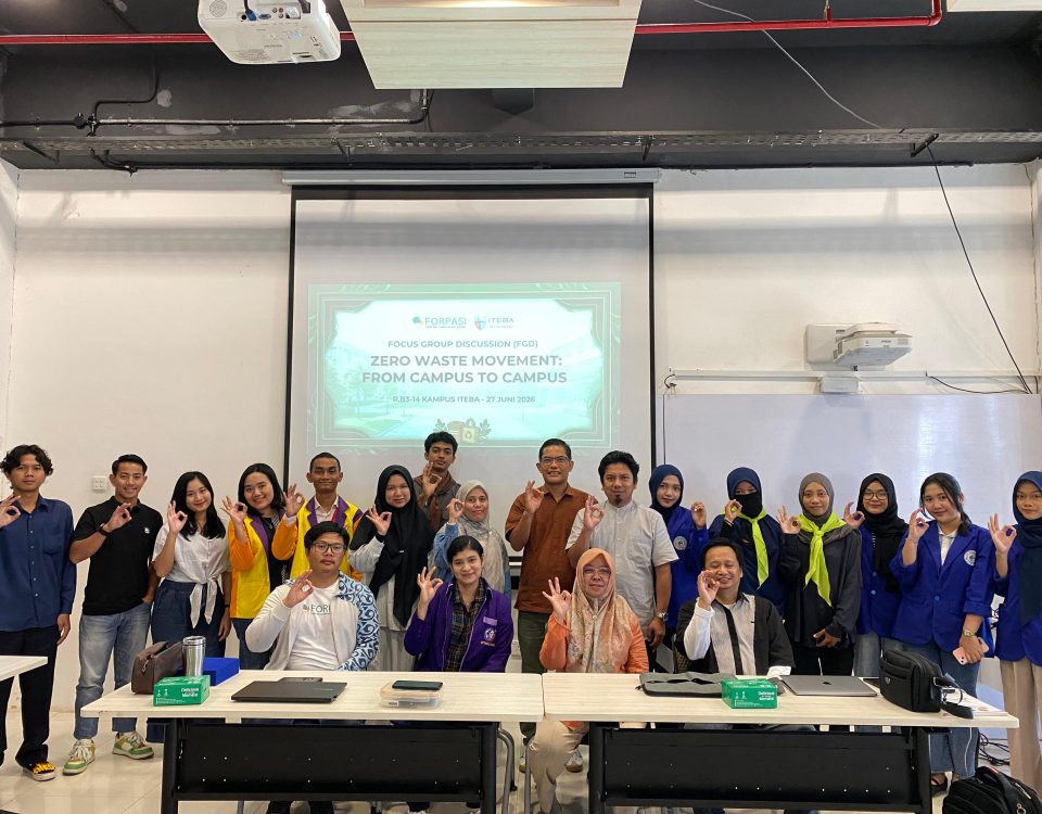 Menuju Green Campus: ITEBA dan FORPASI Sukses Gelar FGD Zero Waste Bersama Kampus Polibatam dan STT Real 
