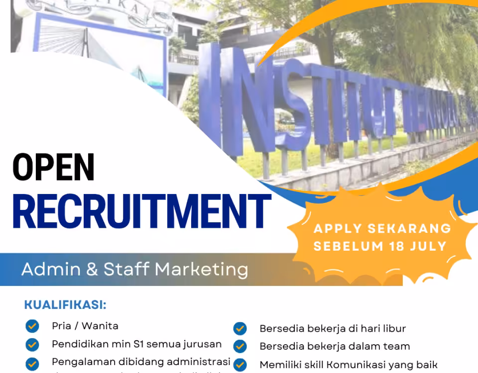 Lowongan Kerja Staff Marketing